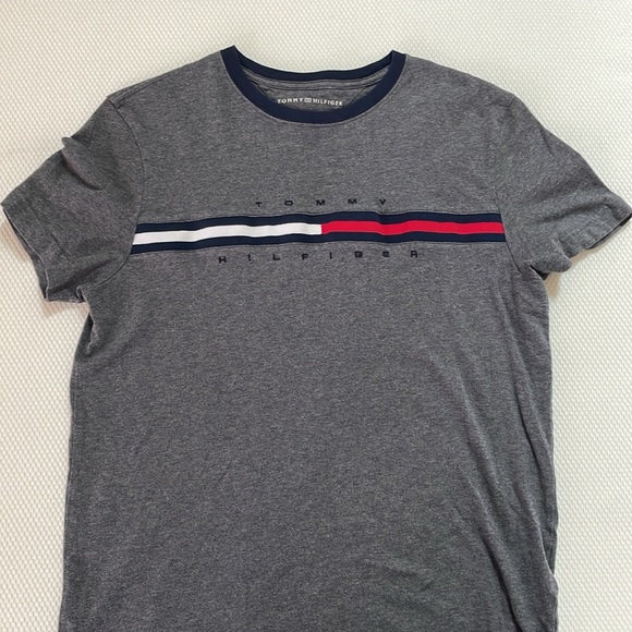 Men’s Gray Tommy Hilfiger T-shirt - Picture 3 of 3